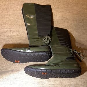 Green “Nike:Lab g series rain boots! 💚👢 women’s 91/2 - Used